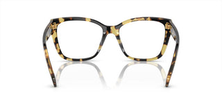 Swarovski Sk2008 Women Havana Squared Eyeglasses