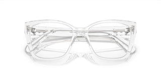 Swarovski Sk2008 Women Transparent Squared Eyeglasses