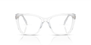 Swarovski Sk2008 Women Transparent Squared Eyeglasses