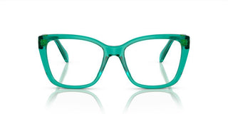 Swarovski Sk2008 Women Green Squared Eyeglasses