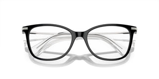 Swarovski Sk2010 Women Black Geometric Eyeglasses