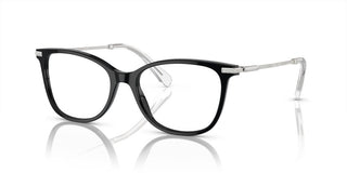 Swarovski Sk2010 Women Black Geometric Eyeglasses