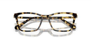 Swarovski SK2015 women Havana Squared Eyeglasses