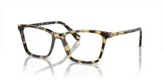 Swarovski SK2015 women Havana Squared Eyeglasses