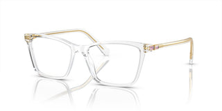 Swarovski SK2015 women Transparent Squared Eyeglasses