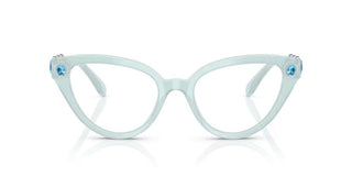 Swarovski Sk2028 Women Blue Cat Eye Eyeglasses