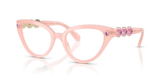 Swarovski Sk2028 Women Pink Cat Eye Eyeglasses