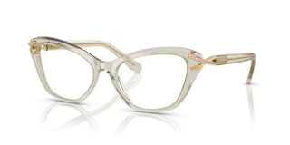 Swarovski Sk2031 Women Transparent Cat Eye Eyeglasses