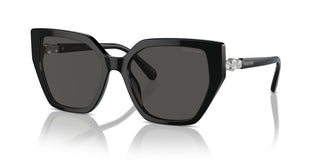 Swarovski Sk6016 Women Black Butterfly Sunglasses