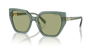 Swarovski Sk6016 Women Green Butterfly Sunglasses