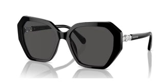 Swarovski Sk6017 Women Black Geometric Sunglasses