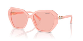 Swarovski SK6017 women Pink Geometric Sunglasses