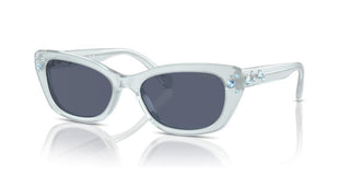 Swarovski SK6019 women Blue Cat Eye Sunglasses