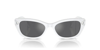 Swarovski SK6019 women White Cat Eye Sunglasses