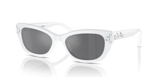 Swarovski SK6019 women White Cat Eye Sunglasses