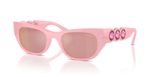 Swarovski SK6022 women Pink Cat Eye Sunglasses