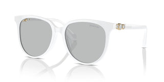 Swarovski SK6023D women White Squared Sunglasses