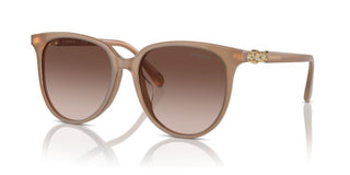 Swarovski SK6023D women Brown Squared Sunglasses