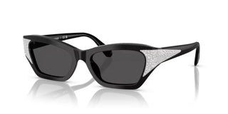 Swarovski SK6029 women Black Squared Sunglasses