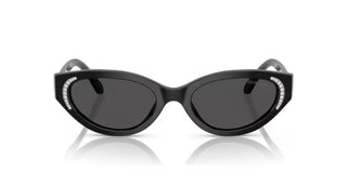 Swarovski SK6030 women Black Cat Eye Sunglasses