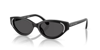 Swarovski SK6030 women Black Cat Eye Sunglasses