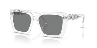 Swarovski SK6032 women Transparent Squared Sunglasses