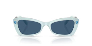 Swarovski SK6033 women Blue Cat Eye Sunglasses