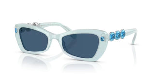 Swarovski SK6033 women Blue Cat Eye Sunglasses