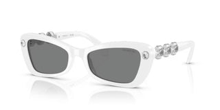 Swarovski SK6033 women White Cat Eye Sunglasses