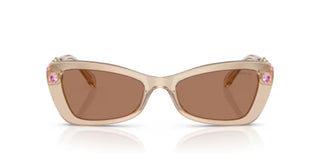 Swarovski SK6033 women Brown Cat Eye Sunglasses