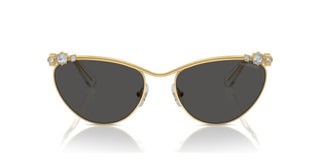 Swarovski SK7017 women Gold Cat Eye Sunglasses