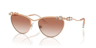 Swarovski SK7017 women Rose gold Cat Eye Sunglasses