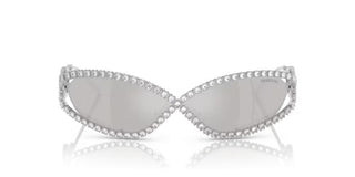 Swarovski SK7024 women Silver Geometric Sunglasses