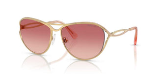 Swarovski SK7028 women Gold Geometric Sunglasses