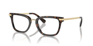 Swarovski SK 2018 women Havana Squared Eyeglasses