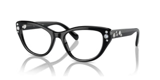 Swarovski SK 2023 women Black Cat Eye Eyeglasses