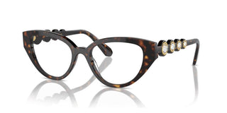 Swarovski SK 2024 women Havana Cat Eye Eyeglasses