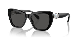 Swarovski SK 6018 women Black Cat Eye Sunglasses