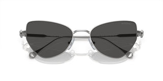 Swarovski SK 7011 women Silver Cat Eye Sunglasses