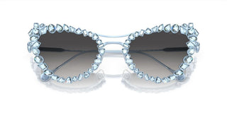 Swarovski SK 7011 women Blue Cat Eye Sunglasses