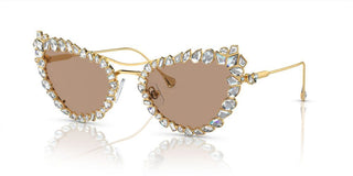 Swarovski SK 7011 women Gold Cat Eye Sunglasses