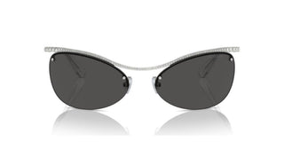 Swarovski SK 7018 women Silver Oval Sunglasses