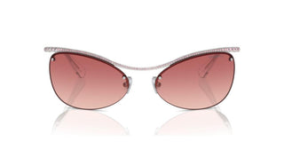 Swarovski SK 7018 women Silver Oval Sunglasses