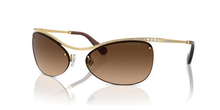 Swarovski SK 7018 women Gold Oval Sunglasses