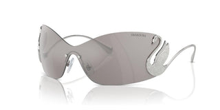 Swarovski SK 7020 women Silver Cat Eye Sunglasses