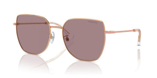 Swarovski SK 7021D women Rose gold Squared Sunglasses