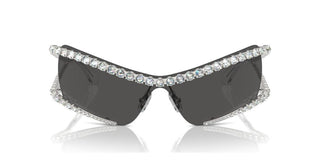 Swarovski SK 7022 women Silver Cat Eye Sunglasses