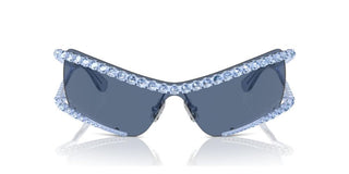 Swarovski SK 7022 women Blue Cat Eye Sunglasses