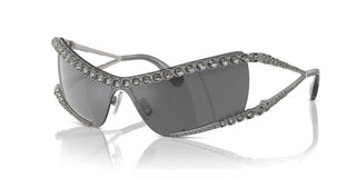 Swarovski SK 7022 women Silver Cat Eye Sunglasses