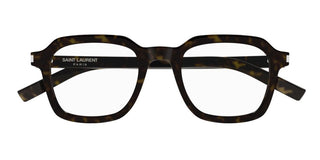 Saint Laurent SLIM OPT SL 715 unisex Havana Squared Eyeglasses